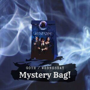 🦇 NEW Goth Mystery Bag / Box - Wednesday Inspired! 🦇